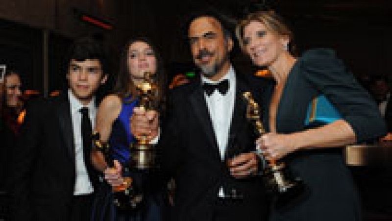 'Birdman' del mexicano González Iñárritu triunfó con 4 premios Oscar