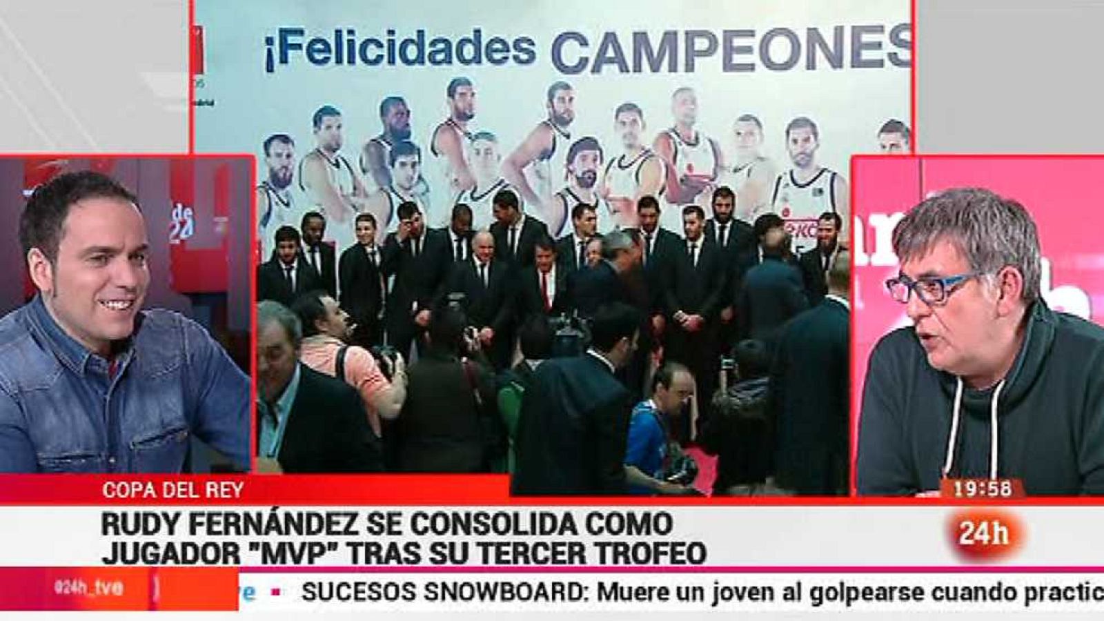 La tarde en 24h: Deporte en 24 h - 23/02/15 | RTVE Play