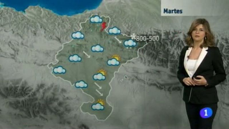 El Tiempo en la Comunidad de Navarra - 24/02/2015