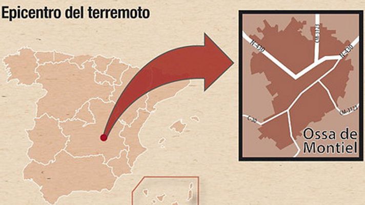 Telediario 1 - Terremoto de 5'2 grados