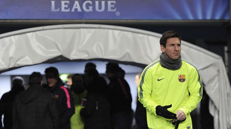 Messi y Agüero, frente a frente en el Etihad Stadium