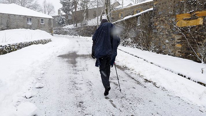 El tiempo - Mañana, lluvia, nieve y viento azotan el norte, oriente peninsular y Canarias