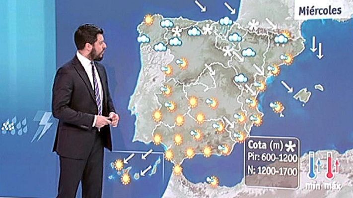 El tiempo - Alerta roja por nieve en el Pirineo