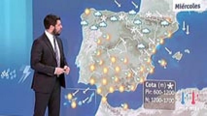 El tiempo - Alerta roja por nieve en el Pirineo