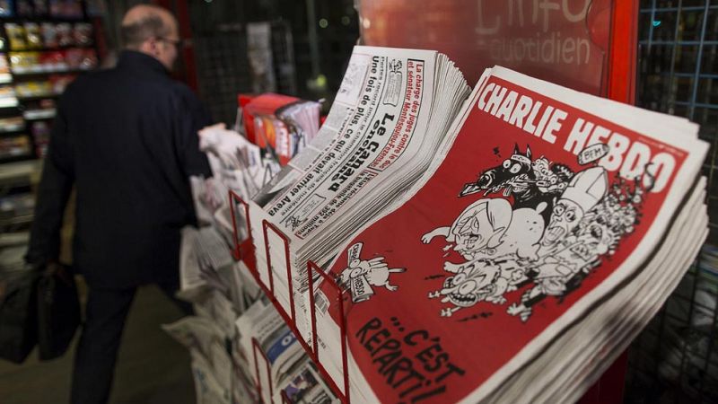 Charlie Hebdo vuelve a su edición habitual con una tirada millonaria