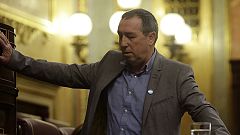 Baldoví se desmaya en el Congreso durante su intervención en el debate sobre el estado de la nación