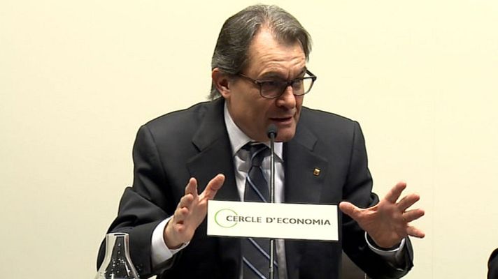 Telediario 1 - Mas: "Las elecciones del 27-S son el único camino"