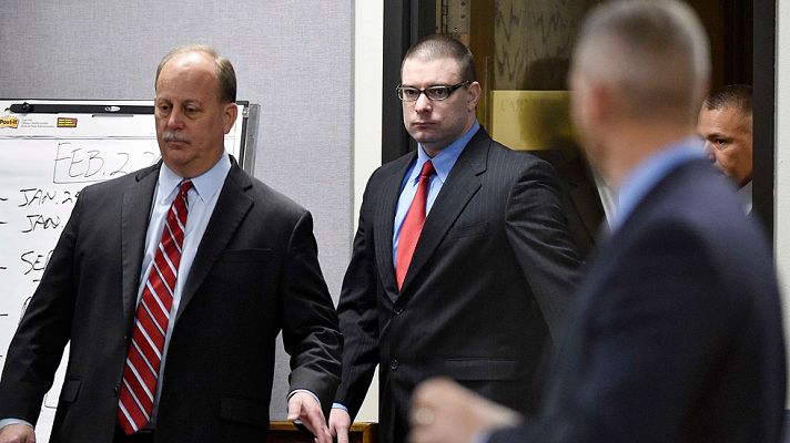 Telediario 1 - Cadena perpetúa para el asesino Christopher Kyle