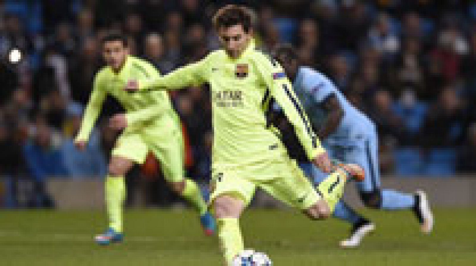 Telediario 1: El Barça deja escapar con vida al Manchester City (1-2) | RTVE Play