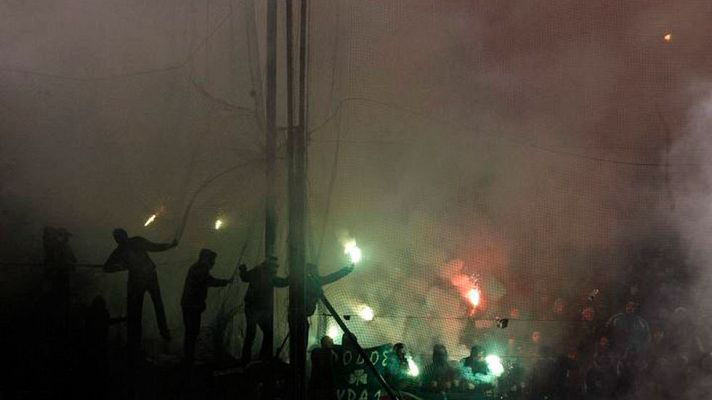 Se suspende indefinidamente la liga griega para combatir la violencia