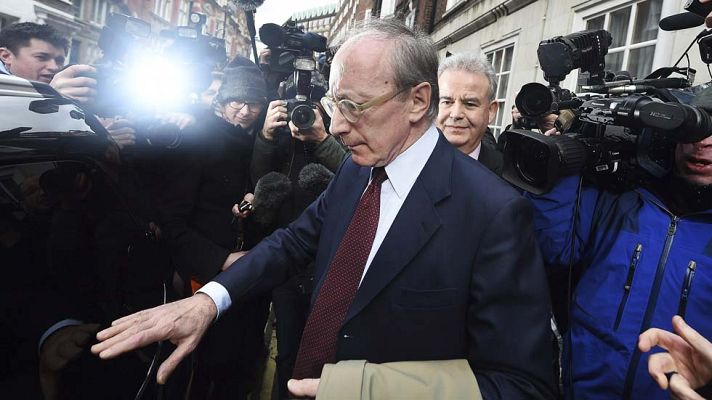 Telediario 1 - Debate sobre los trabajos de los políticos británicos