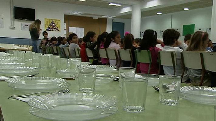 Telediario 1 - Estudio sobre la obesidad infantil