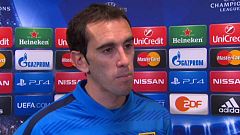 Godín: "Tenemos la confianza de que en casa podemos darle la vuelta"