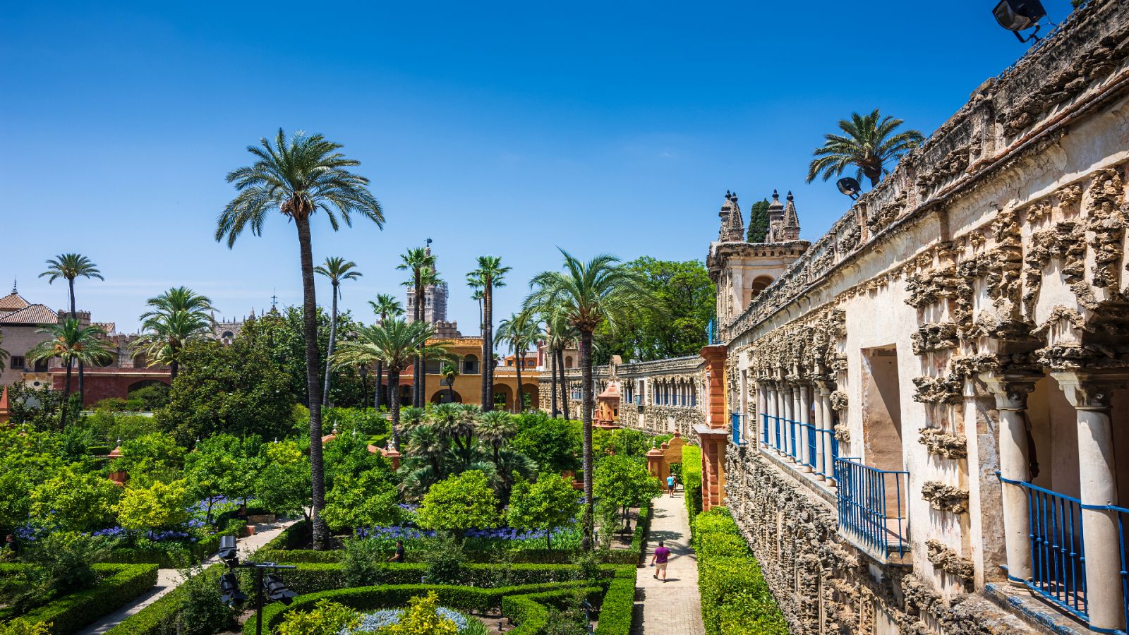 Si las piedras hablaran - Más allá de la primavera. Reales Alcazares de Sevilla