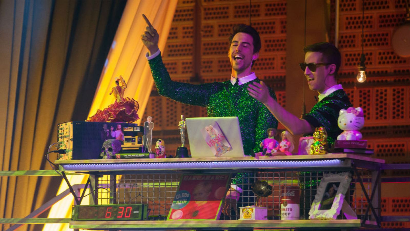 Pepino y Crawford estrenan el Spotify de Alaska y Segura