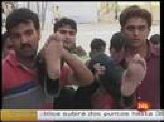  - Avalancha humana en la India