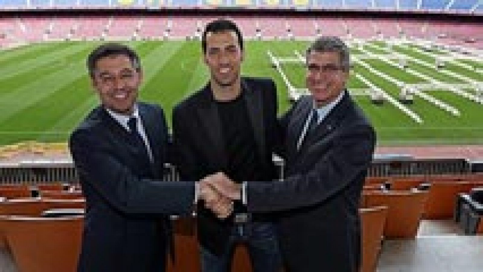 Telediario 1: Busquets sella su renovación con el Barça hasta 2019 | RTVE Play