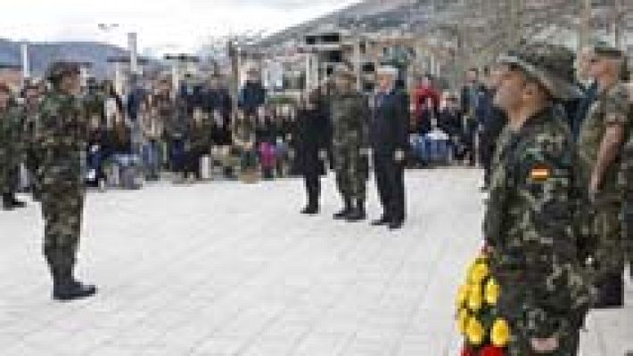 Los militares españoles finalizan su misión en Bosnia