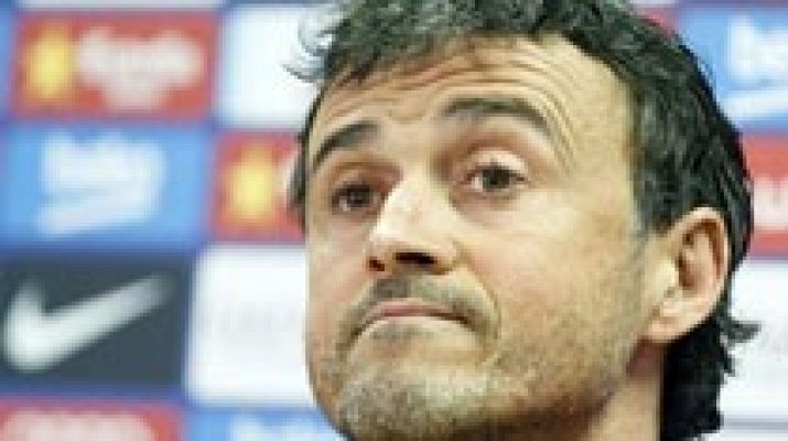 Telediario 1 - Luis Enrique: "Sin duda hay margen de error en Liga"
