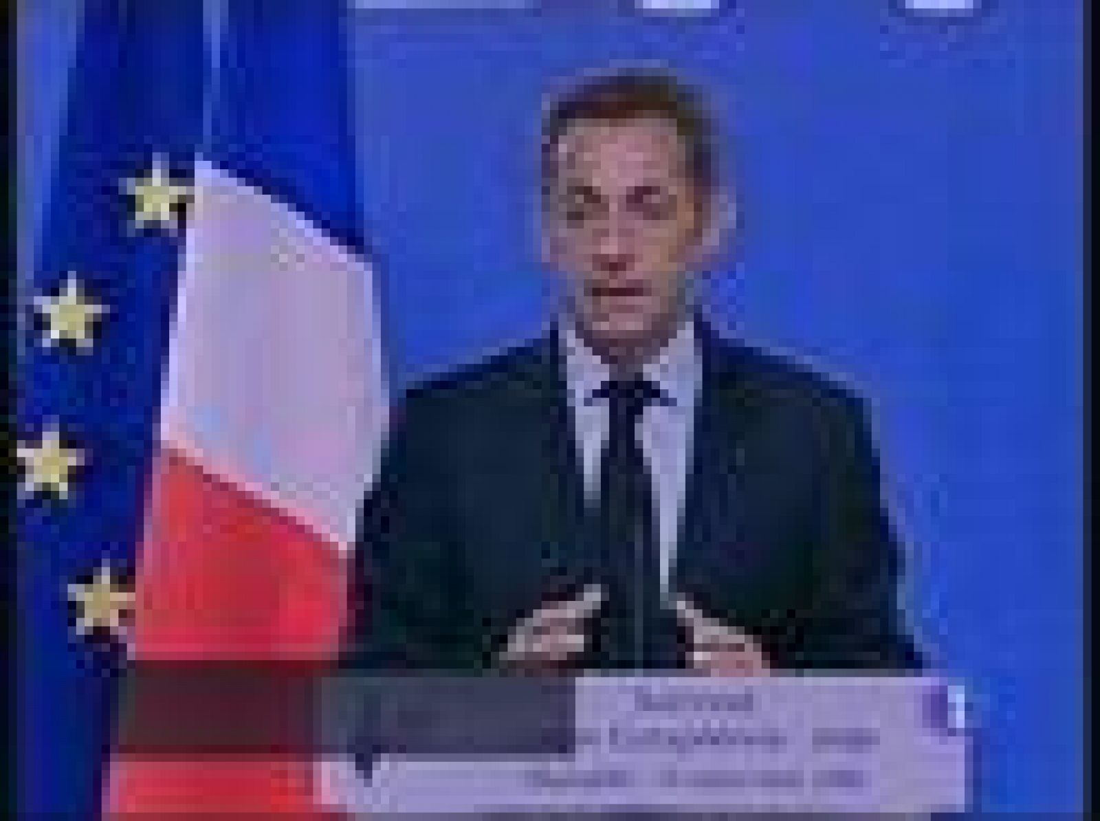 Nicolás Sarkozy ha convocado a los países europeos del G-8  para "refundar el sistema financiero" | Ver