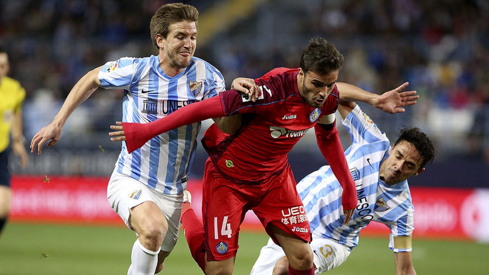 Málaga 3 - Getafe 2