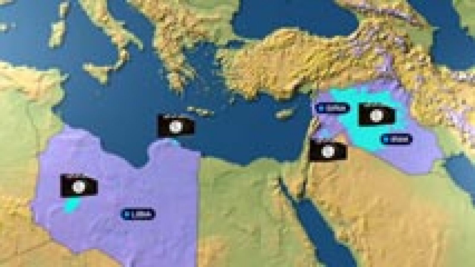Telediario 1: El Estado Islámico controla cada vez más territorio en Libia | RTVE Play