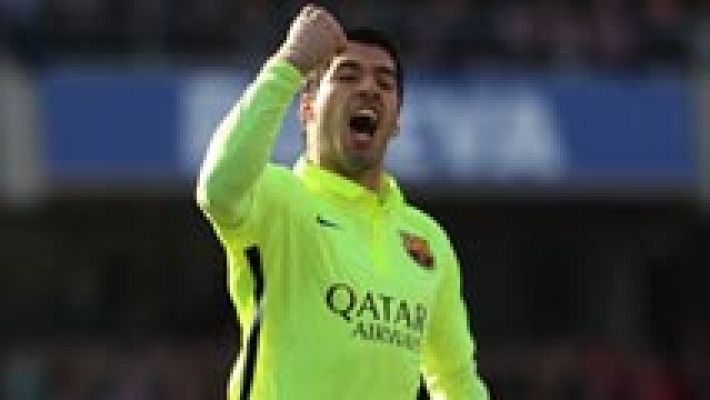 La mejor semana de Luis Suárez en el Barça