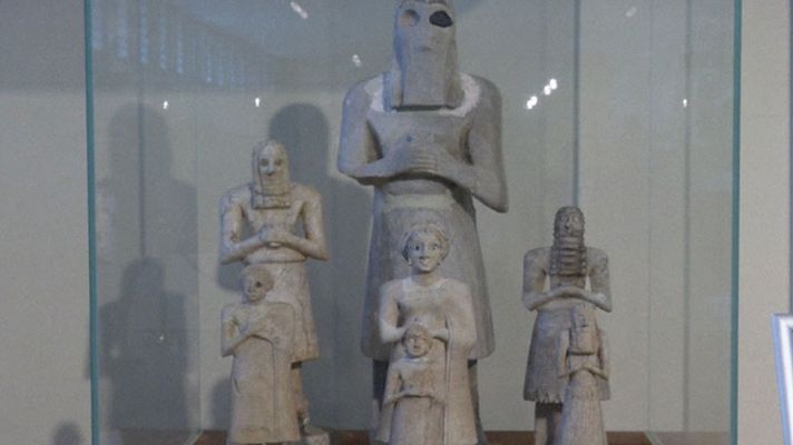 Telediario 1 - El gobierno iraquí reabre el Museo de Bagdad