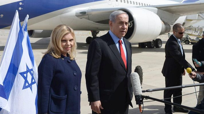 Telediario 1 - Netanyahu viaja a Washington
