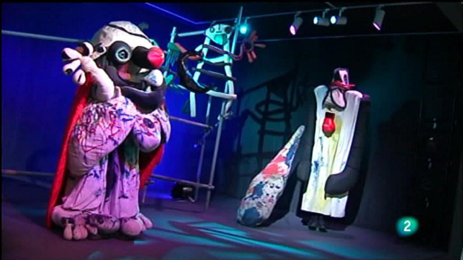 Atención obras - Marionetas de Miró