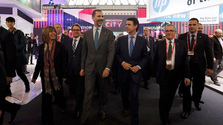 Inauguración Mobile World Congress