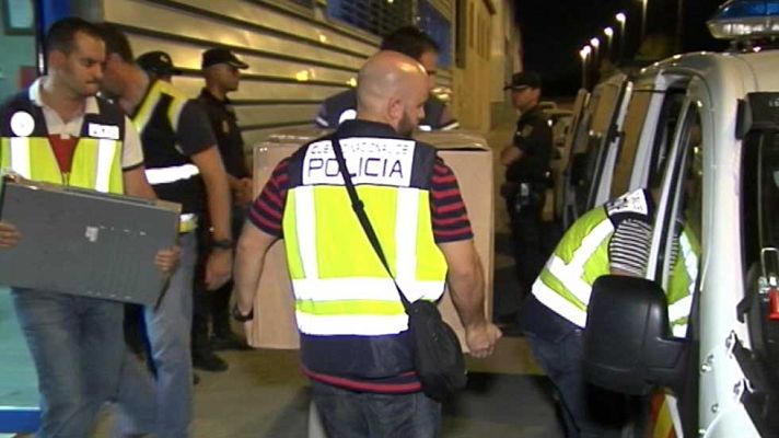 Telediario 1 - Nuevas detenciones en la Operación Edu