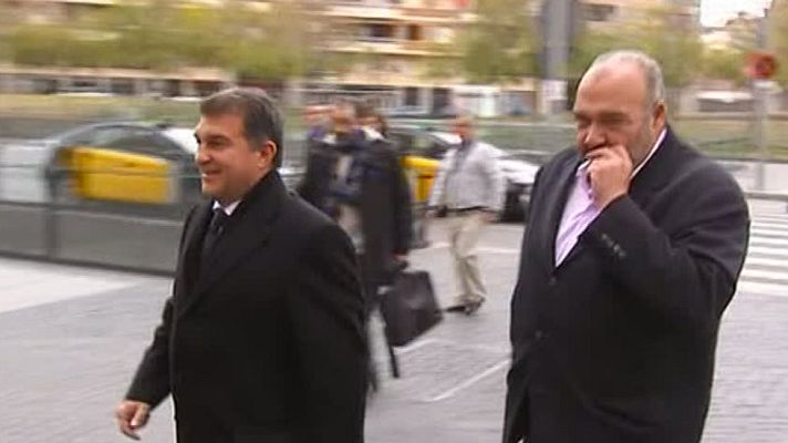 Telediario 1 - El Barça asegura que La Masía no era el gran negocio que pensó MCM