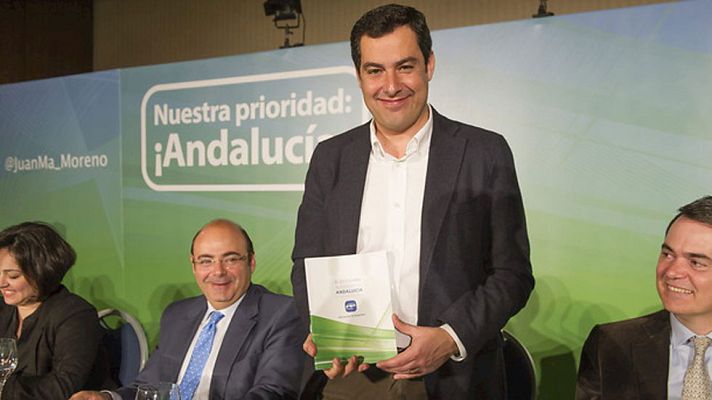 Telediario 1 - El PP andaluz presenta su programa electoral