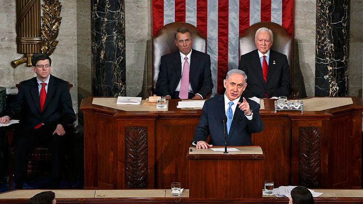 Informativo 24h - Netanyahu, ante el Congreso de EE.UU.: "Un pacto con Irán no evitará que consiga la bomba nuclear"