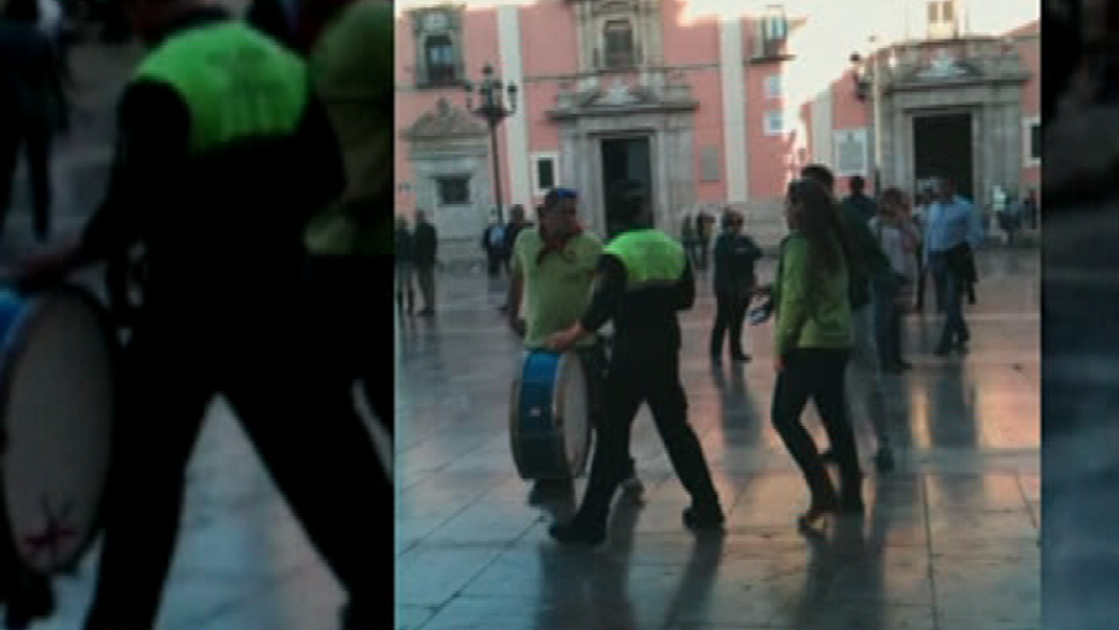 España Directo- Multan a una charanga por tocar en la calle y les requisan el bombo