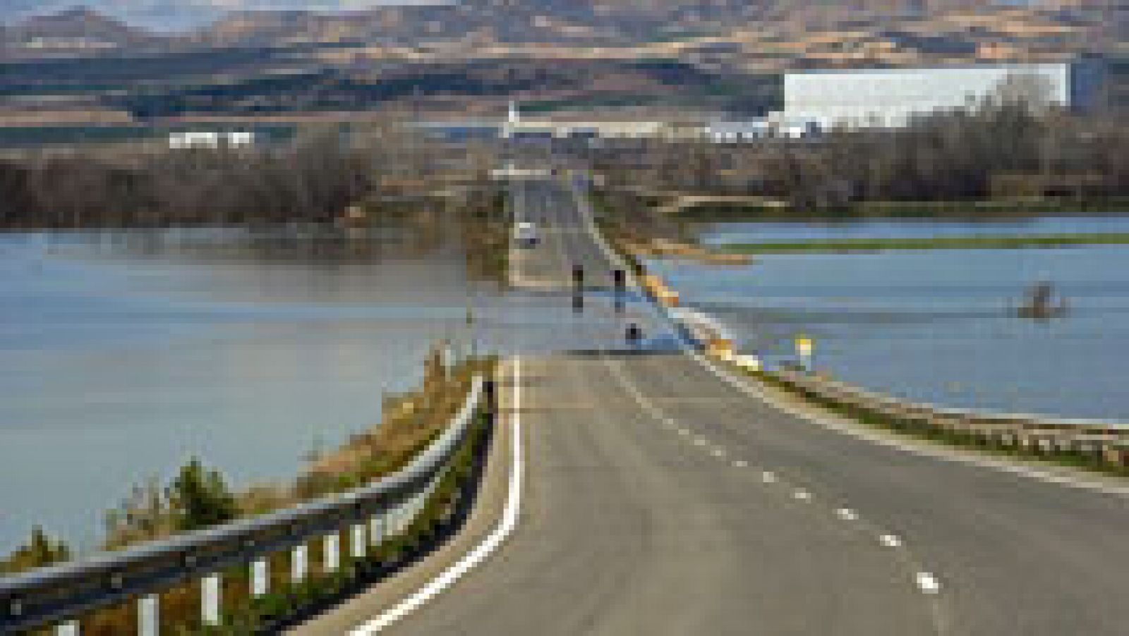 Telediario 1: Comienzan a evaluarse los daños de la crecida del Ebro | RTVE Play