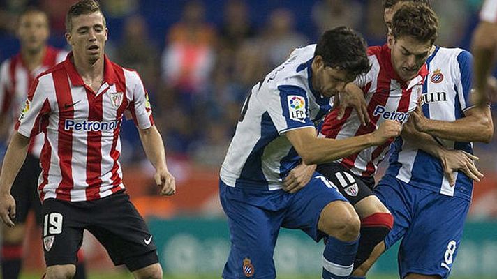 Telediario 1 - El Espanyol busca la final de Copa ante un irregular Athletic