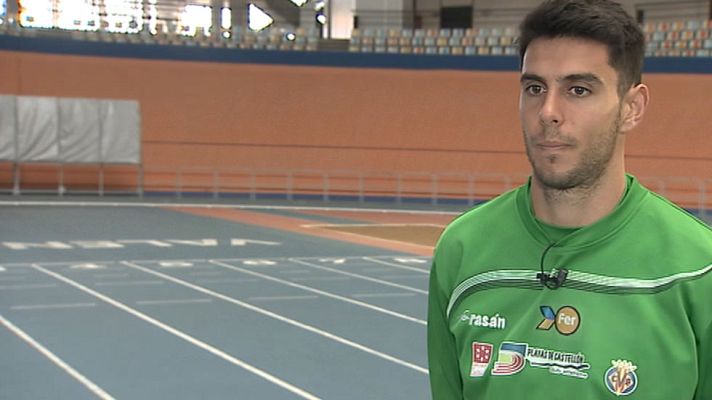 Telediario 1 - Pablo Torrijos apunta a medalla en los Europeos de pista cubierta