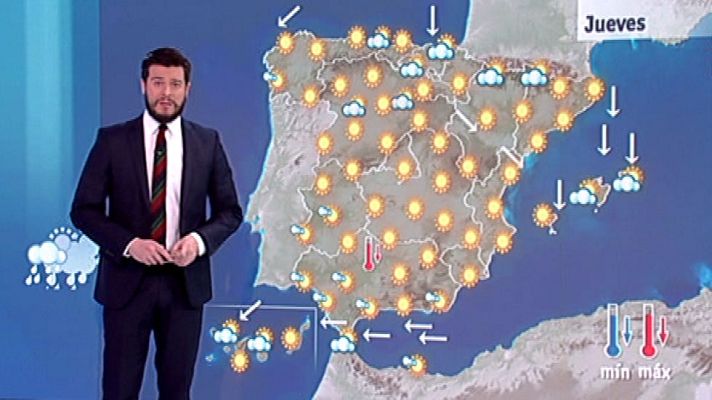 El tiempo - Viento fuerte en el noreste y Baleares, donde hay alerta naranja