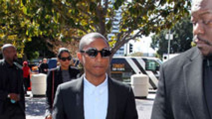 Acusan de plagio a Pharrell Williams y Robin Thicke