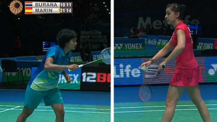 Bádminton - All England Open 1/8 final:Carolina Marín-P.Buranaprasertsuk