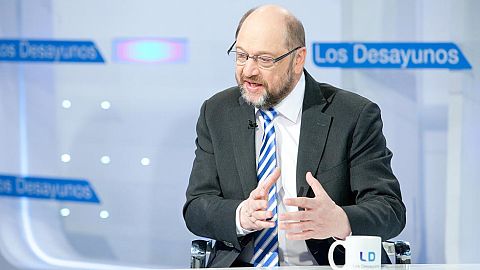 Entrevista a Martin Schulz en Los Desayunos