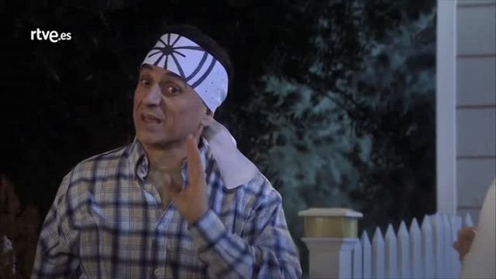 José Mota presenta - Karate kid  Fernando Esteso, Andrés Pajares y Josep Pedrerol