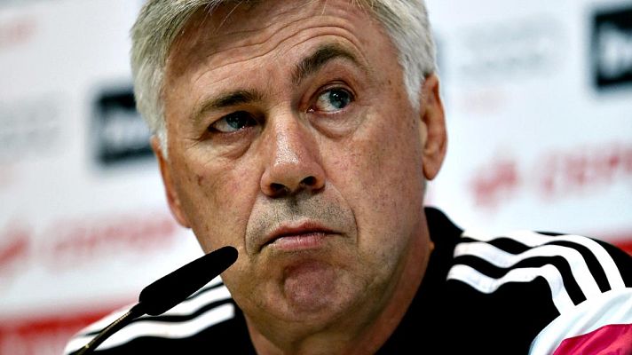 Telediario 1 - Ancelotti: "No creo que en Italia pitasen su himno"
