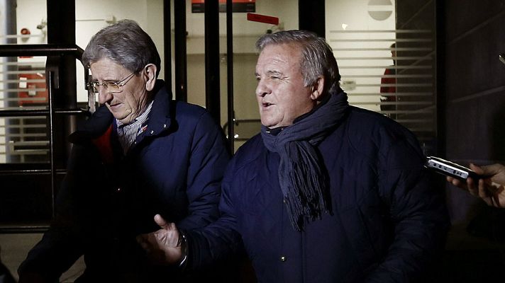 En libertad con cargos el expresidente del Osasuna Patxi Izco mientras que Archanco continúa detenido