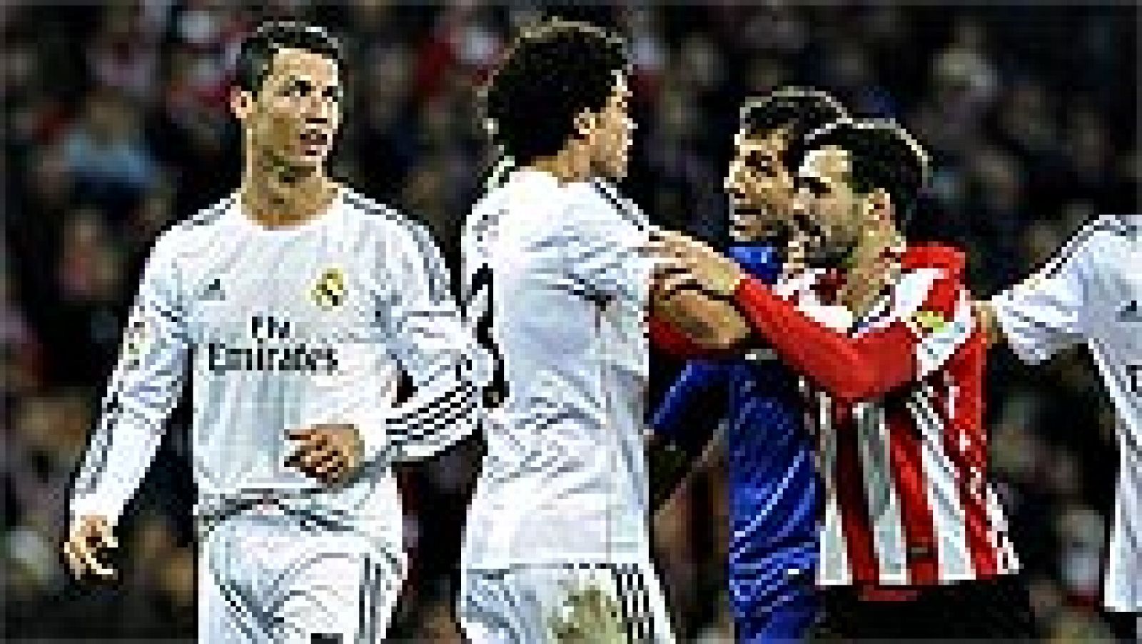 El estadio de San Mamés, siempre difícil para cualquier equipo, evaluará al Real Madrid, que se enfrentará a un Athletic eufórico tras clasificarse para la final de la Copa del Rey y que medirá el estado de ánimo del líder, intermitente en juego y re