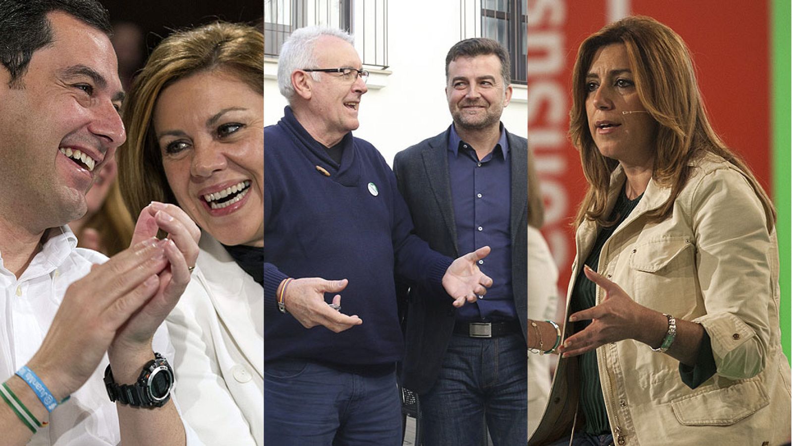Los mensajes a favor de la  igualdad centran la campaña electoral en Andalucía