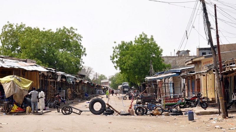 Cinco explosiones desatan el caos en la ciudad de Maiduguri, en Nigeria