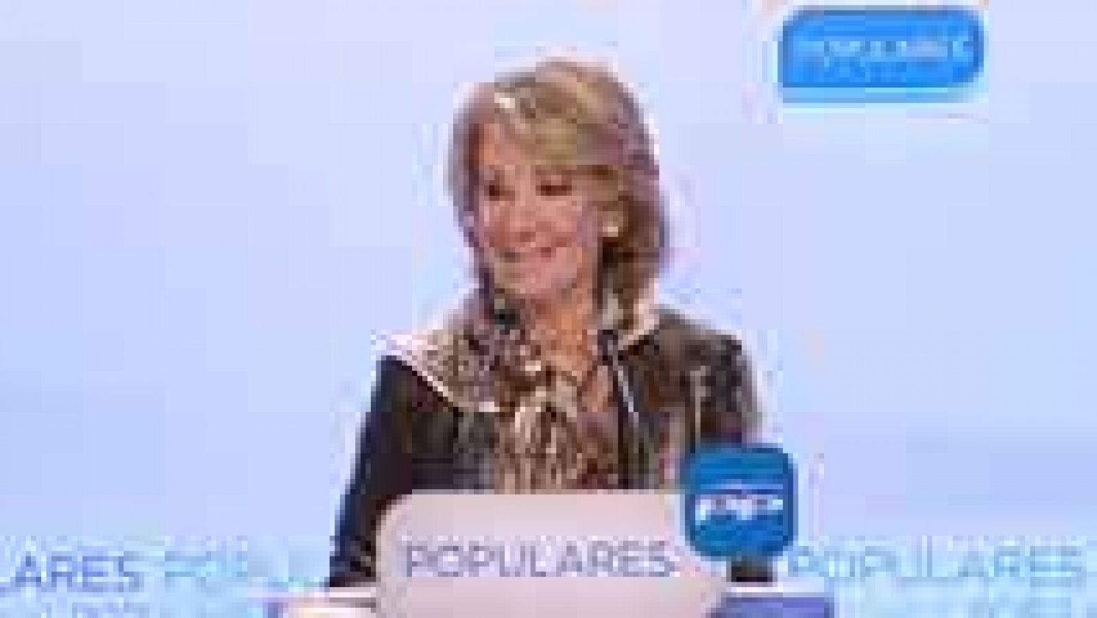 Telediario 1: Aguirre rechaza abandonar la presidencia del PP en Madrid | RTVE Play